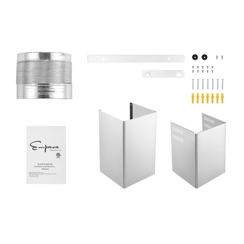 Empava - 30-inch 400 CFM Wall Mount Ducted Range Hood - EMPV-30RH06 - IMG9