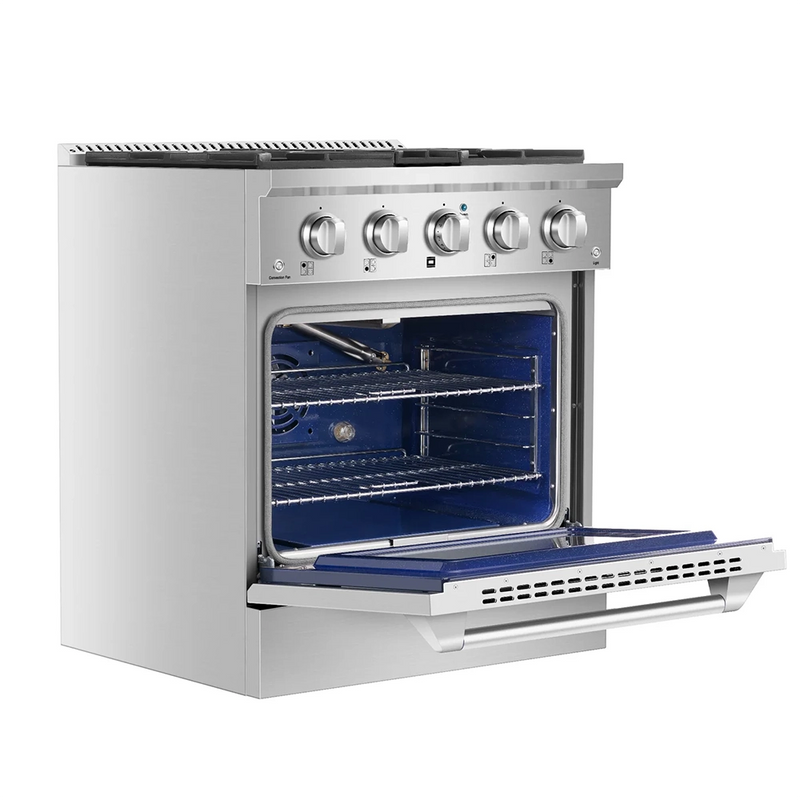 Empava - 2 PCS / 30" Gas Range & 30" Range Hood-30RH06 & 30GR07 - EMPV-30RH06 & EMPV-30GR07 - IMG3