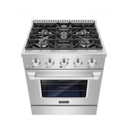 Empava - 2 PCS / 30" Gas Range & 30" Range Hood-30RH01 & 30GR07 - EMPV-30RH01 & EMPV-30GR07 - IMG8