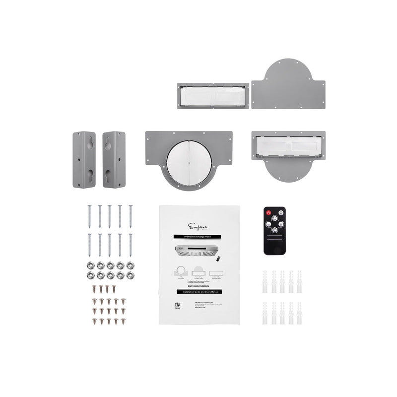 Empava - 36-inch 500 CFM Ducted Under Cabinet Range Hood - EMPV-36RH14 - IMG7