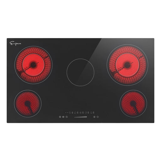 Empava - 36-inch Black Electric Radiant Cooktop - EMPV-36REC14 - IMG1