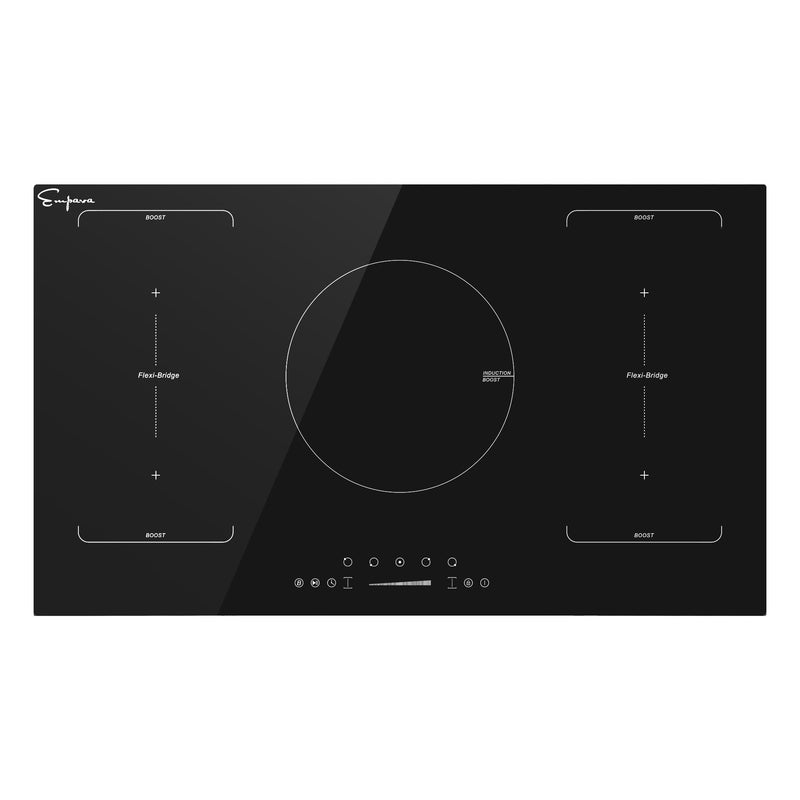 Empava - 36-inch Black Electric Stove Induction Cooktop - EMPV-36EC05 - IMG1