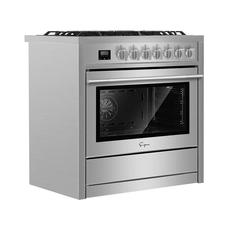 Empava - 2 PCS / 36" Gas Range & 36" Range Hood-36RH14 & 36GR12 - EMPV-36RH14 & EMPV-36GR12 - IMG7