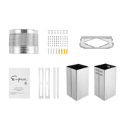 Empava - 36-inch 400 CFM Kitchen Island Wall Mount Ducted Range Hood - EMPV-36RH09 - IMG12