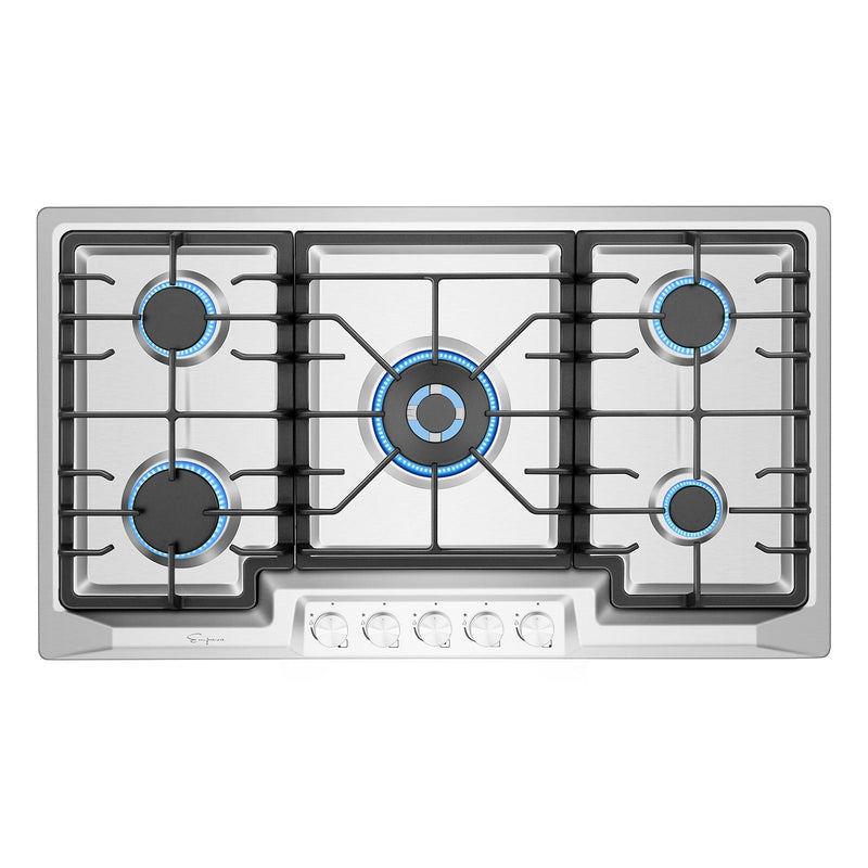 Empava - 36-inch Built-in Gas Cooktops - EMPV-36GC23 - IMG2