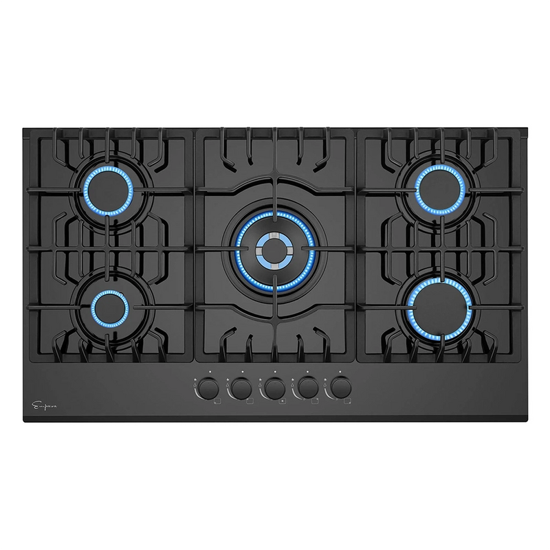 Empava - 3 PCS / 36" Gas Cooktop & 36" Range Hood & 24" Wall Oven-36RH09 & 36GC27 & 24WO10L - EMPV-36RH09 & EMPV-36GC27 & EMPV-24WO10L - IMG9