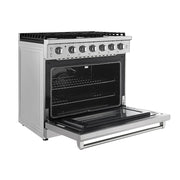 Empava - 2 PCS / 36" Gas Range & 36" Range Hood-36RH09 & 36GR11 - EMPV-36RH09 & EMPV-36GR11 - IMG8