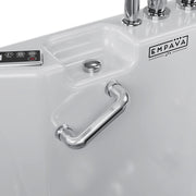 Empava - 54" Alcove Inline Heater Whirlpool Walk-in Tub 2.0 Upgraded with Right Drain - EMPV-54WIT08 - IMG6