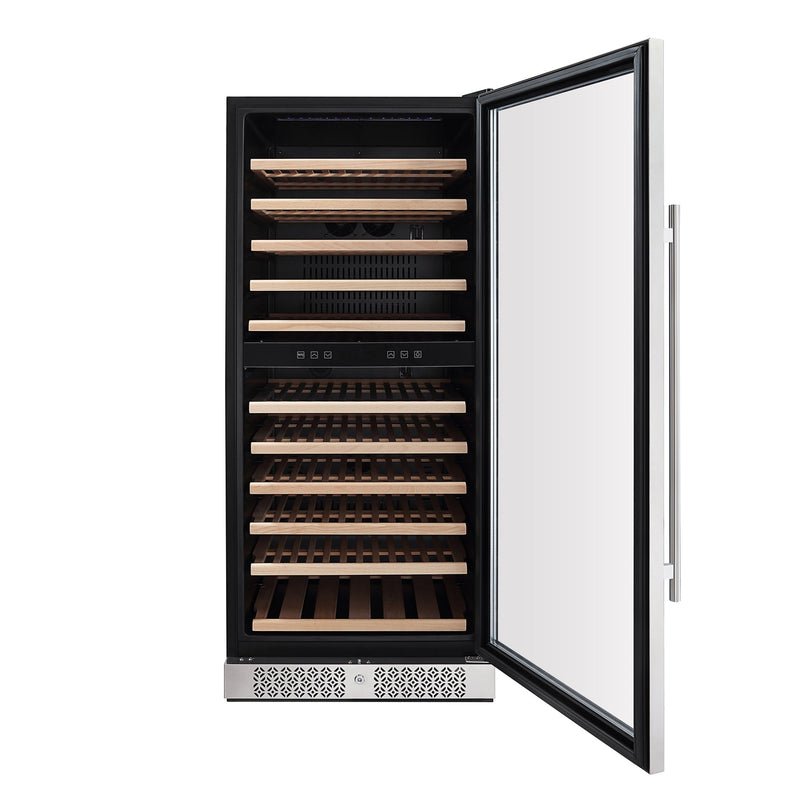 Empava - 55-inch Tall Dual Zone 100 Bottle Wine Fridge - EMPV-WC06D - IMG3