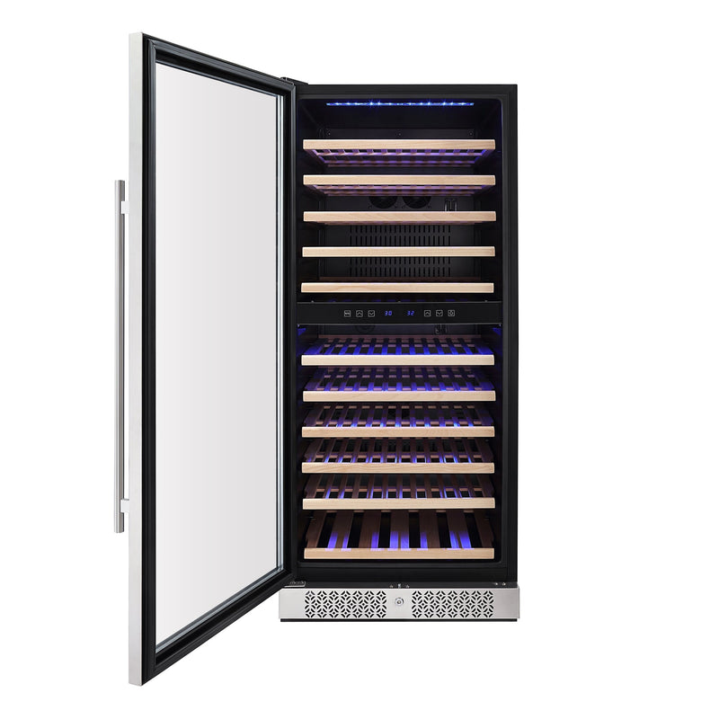 Empava - 55-inch Tall Dual Zone 100 Bottle Wine Fridge - EMPV-WC06D - IMG2