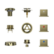 Empava - Bathtub Faucet Fixtures For EMPV-59JT408LED Whirlpool Tub (Bronze) - ACC-408ORB - IMG23
