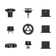 Empava - Bathtub Faucet Fixtures For EMPV-59JT408LED Whirlpool Tub (Bronze) - ACC-408ORB - IMG5