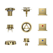 Empava - Bathtub Faucet Fixtures For EMPV-59JT408LED Whirlpool Tub (Bronze) - ACC-408ORB - IMG11