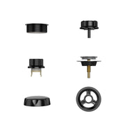 Empava - Bathtub Faucet Fixtures For EMPV-67JT351LED Whirlpool Waterfall Tub (Bronze) - ACC-351ORB - IMG5