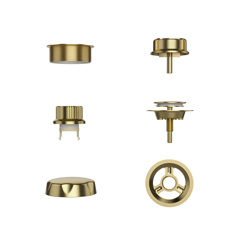 Empava - Bathtub Faucet Fixtures For EMPV-67JT351LED Whirlpool Waterfall Tub (Bronze) - ACC-351ORB - IMG11