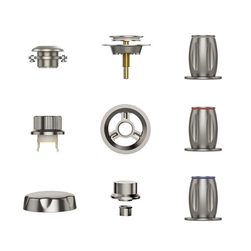 Empava - Bathtub Faucet Fixtures For EMPV-71JT667B 2-Person Whirlpool Tub (Bronze) - ACC-667ORB - IMG17