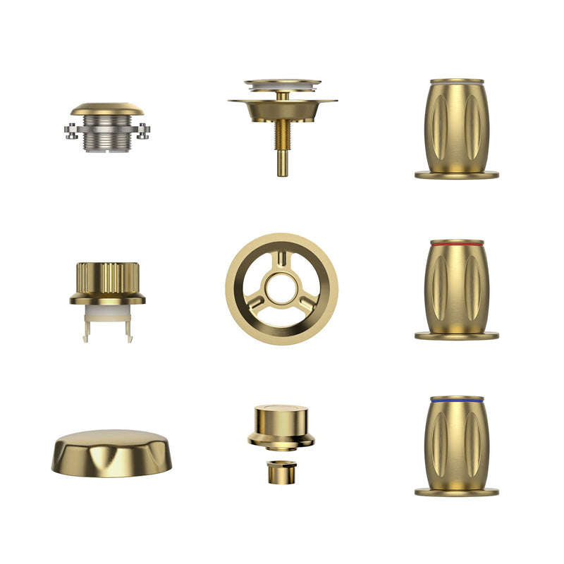 Empava - Bathtub Faucet Fixtures For EMPV-71JT667B 2-Person Whirlpool Tub (Bronze) - ACC-667ORB - IMG11