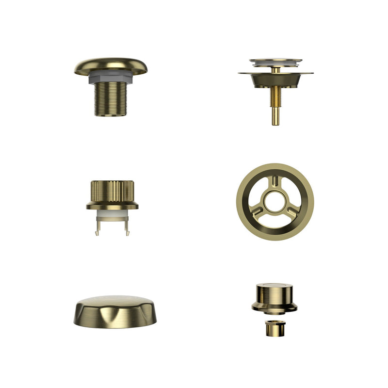Empava - Bathtub Faucet Fixtures For EMPV-72JT367LED 2-Person Whirlpool Tub (Bronze) - ACC-367ORB - IMG23