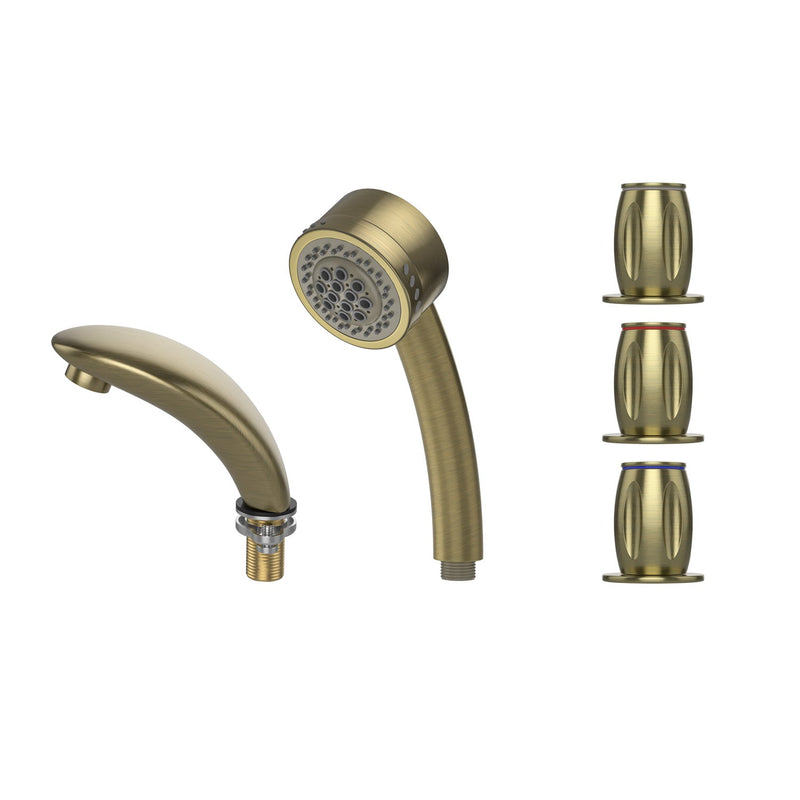 Empava - Bathtub Faucet Fixtures For EMPV-72JT367LED 2-Person Whirlpool Tub (Bronze) - ACC-367ORB - IMG19