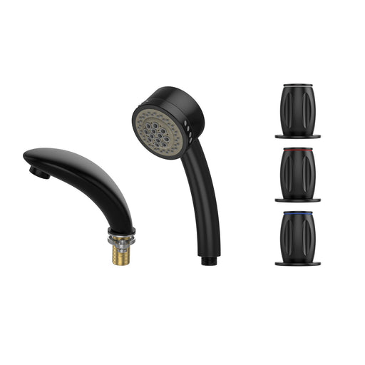 Empava - Bathtub Faucet Fixtures For EMPV-72JT367LED 2-Person Whirlpool Tub (Bronze) - ACC-367ORB - IMG1