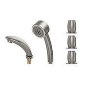 Empava - Bathtub Faucet Fixtures For EMPV-72JT367LED 2-Person Whirlpool Tub (Bronze) - ACC-367ORB - IMG13