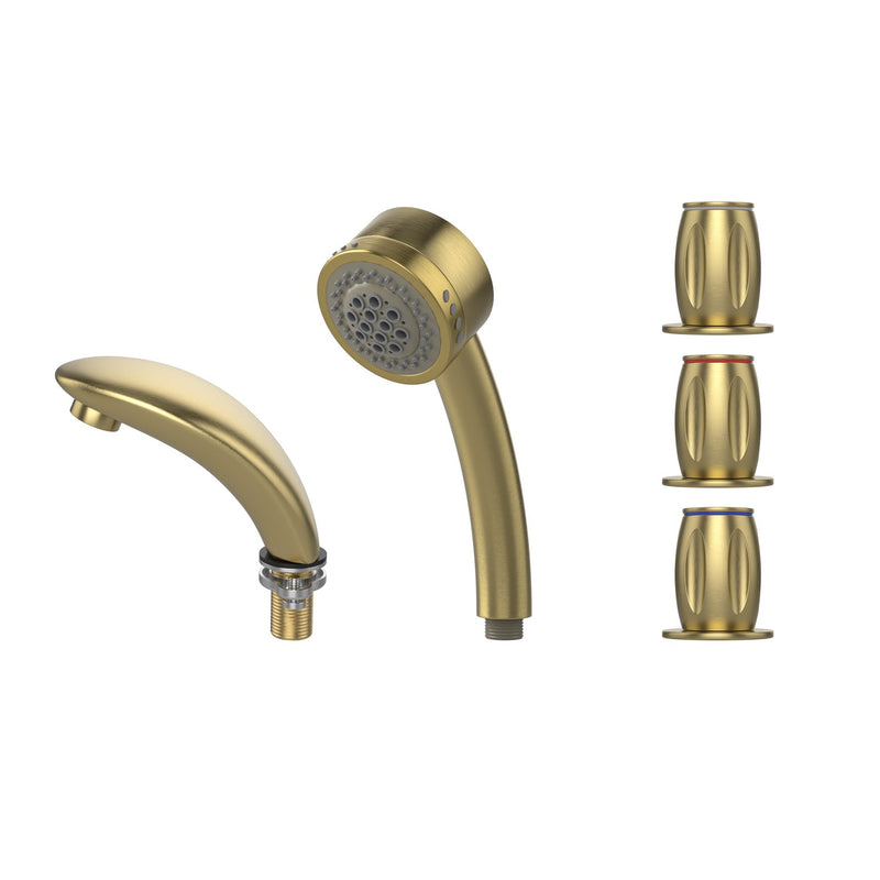 Empava - Bathtub Faucet Fixtures For EMPV-72JT367LED 2-Person Whirlpool Tub (Bronze) - ACC-367ORB - IMG7