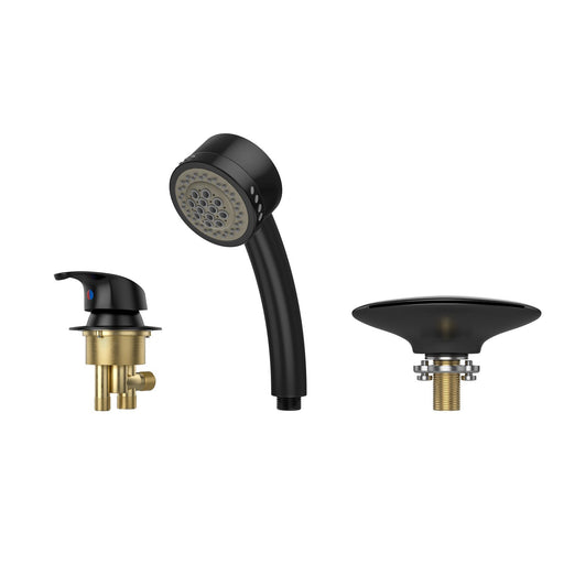 Empava - Bathtub Faucet Fixtures For EMPV-59JT319LED Corner Tub (Bronze) - ACC-319ORB - IMG1