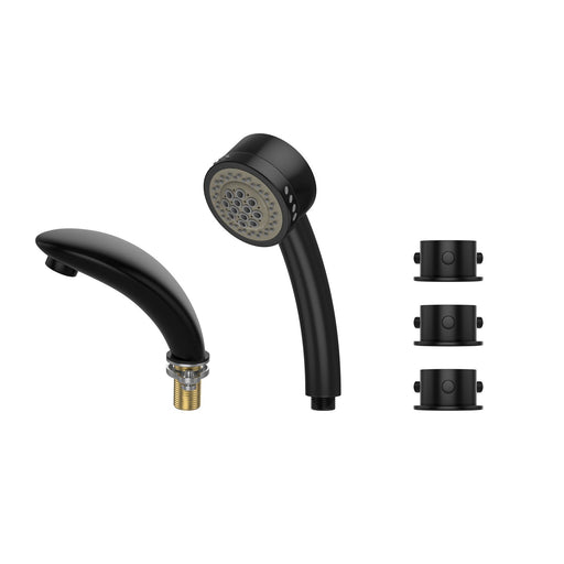Empava - Bathtub Faucet Fixtures For EMPV-67JT351LED Whirlpool Waterfall Tub (Bronze) - ACC-351ORB - IMG1