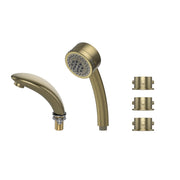 Empava - Bathtub Faucet Fixtures For EMPV-67JT351LED Whirlpool Waterfall Tub (Bronze) - ACC-351ORB - IMG19