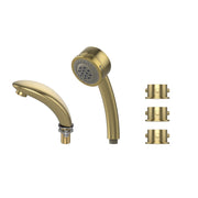 Empava - Bathtub Faucet Fixtures For EMPV-67JT351LED Whirlpool Waterfall Tub (Bronze) - ACC-351ORB - IMG7