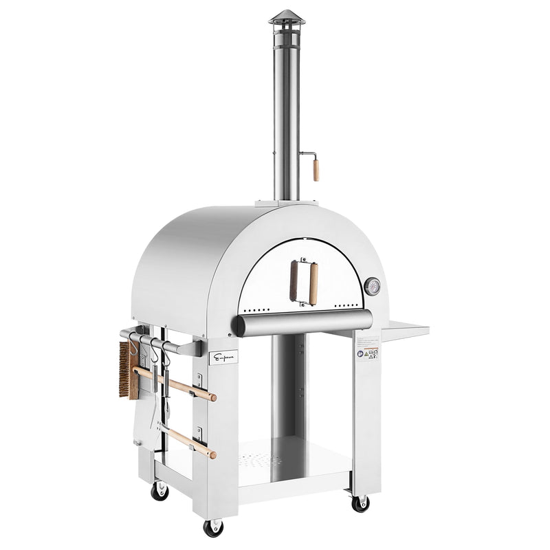 Empava - Outdoor Wood Fired Pizza Oven With Side Table - EMPV-PG05 - IMG1