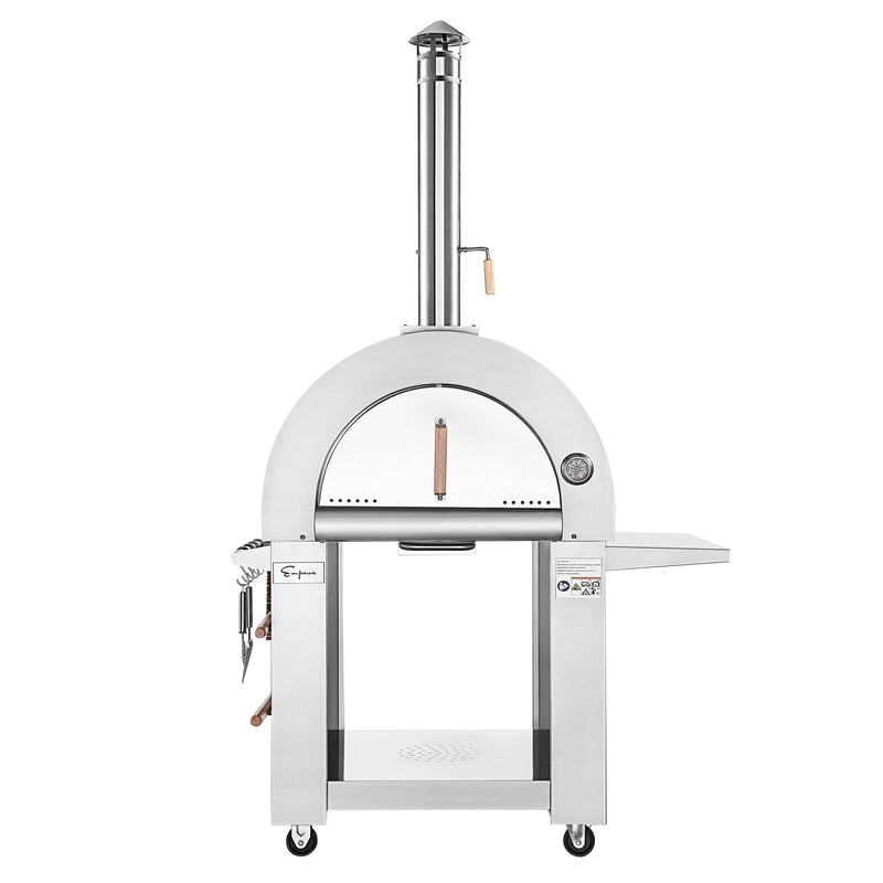 Empava - Outdoor Wood Fired Pizza Oven With Side Table - EMPV-PG05 - IMG2