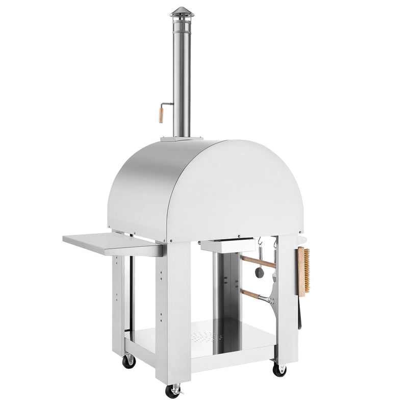 Empava - Outdoor Wood Fired Pizza Oven With Side Table - EMPV-PG05 - IMG5