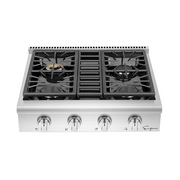 Empava - 3 PCS / 30" Gas Cooktop & 30" Range Hood & 24" Wall Oven-30GC30 & 30RH06 & 24WO10L - EMPV-30GC30 & EMPV-30RH06 & EMPV-24WO10L - IMG7