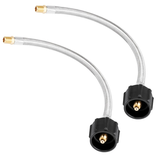 Empava - 2pcs 1/4" NPT Stainless Braided Hose - EMPV-12EH42 - IMG1