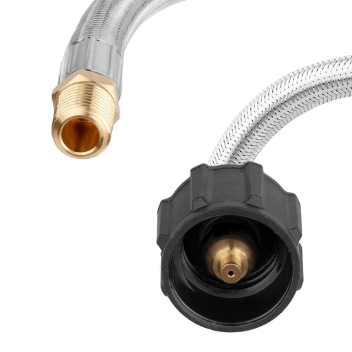 Empava - 2pcs 1/4" NPT Stainless Braided Hose - EMPV-12EH42 - IMG2