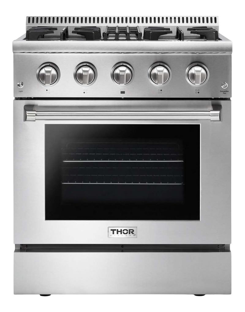THOR Kitchen - 30-inch Professional Gas Range - HRG3080U - IMG1