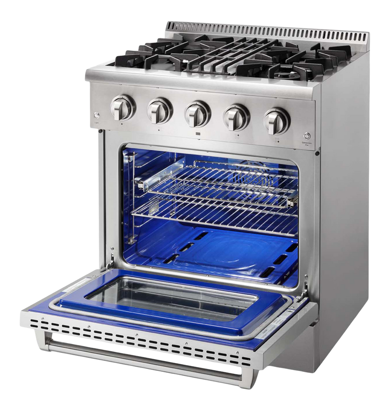 THOR Kitchen - 30-inch Professional Dual Fuel Range - HRD3088U - IMG3