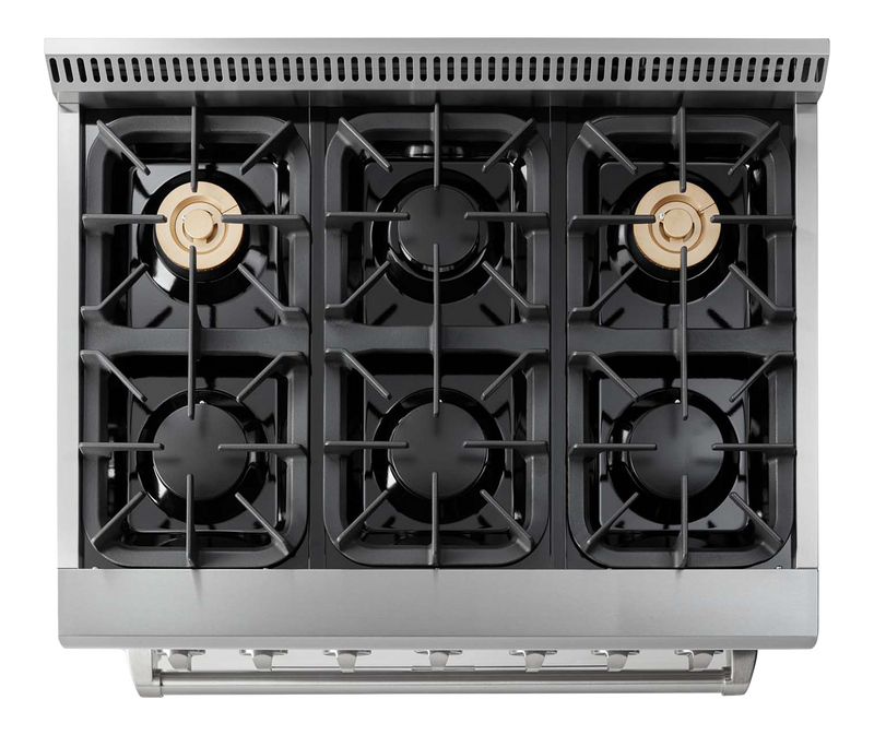 THOR Kitchen - 36-inch Dual Fuel Range Professional - HRD3606U - IMG5
