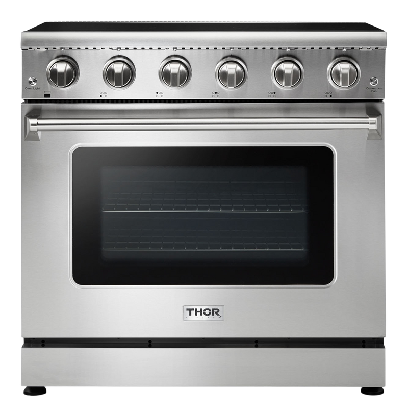 THOR Kitchen - 36-inch Electric Range Professional - HRE3601 - IMG1