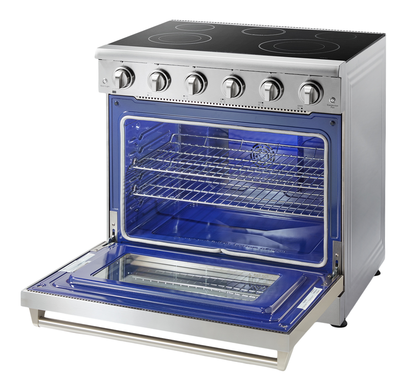 THOR Kitchen - 36-inch Electric Range Professional - HRE3601 - IMG3