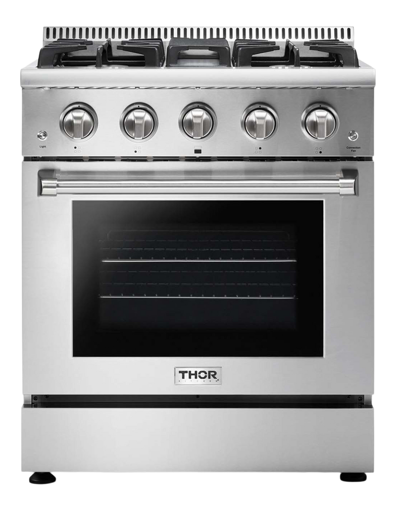 THOR Kitchen - 30-inch Professional Liquid Propane Range - HRG3080ULP - IMG1