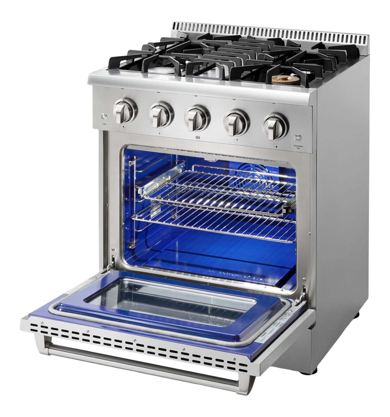 THOR Kitchen - 30-inch Professional Liquid Propane Range - HRG3080ULP - IMG3