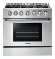THOR Kitchen - 36-inch Professional Gas Range - HRG3618U - IMG1