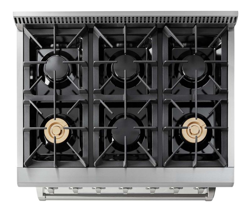 THOR Kitchen - 36-inch Professional Gas Range - HRG3618U - IMG4