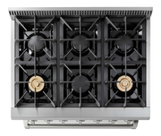 THOR Kitchen - 36-inch Professional Liquid Propane Range - HRG3618ULP - IMG5
