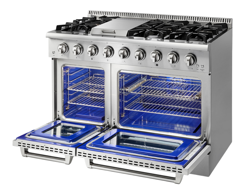 THOR Kitchen - 48-inch Professional Liquid Propane Range - HRG4808ULP - IMG2