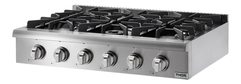 THOR Kitchen - 36-inch Professional Gas Rangetop - HRT3618U - IMG2