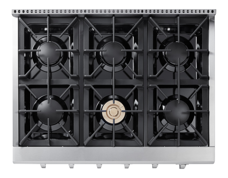 THOR Kitchen - 36-inch Professional LP Rangetop - HRT3618ULP - IMG4