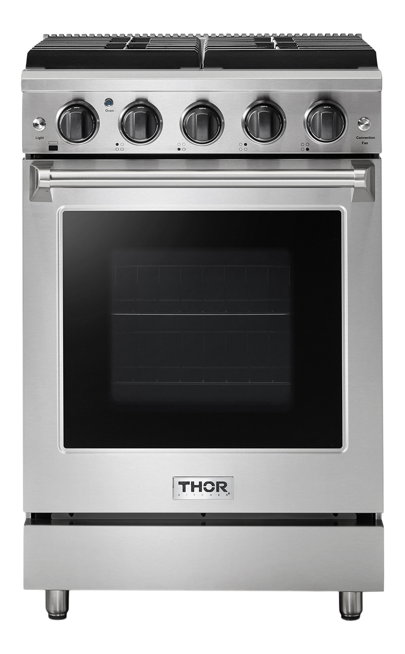 THOR Kitchen - 24-inch Liquid Propane Range - LRG2401ULP - IMG1